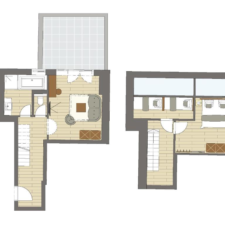 Hotel Stadt Wien - Maisonette-Suite mit Balkon - 1