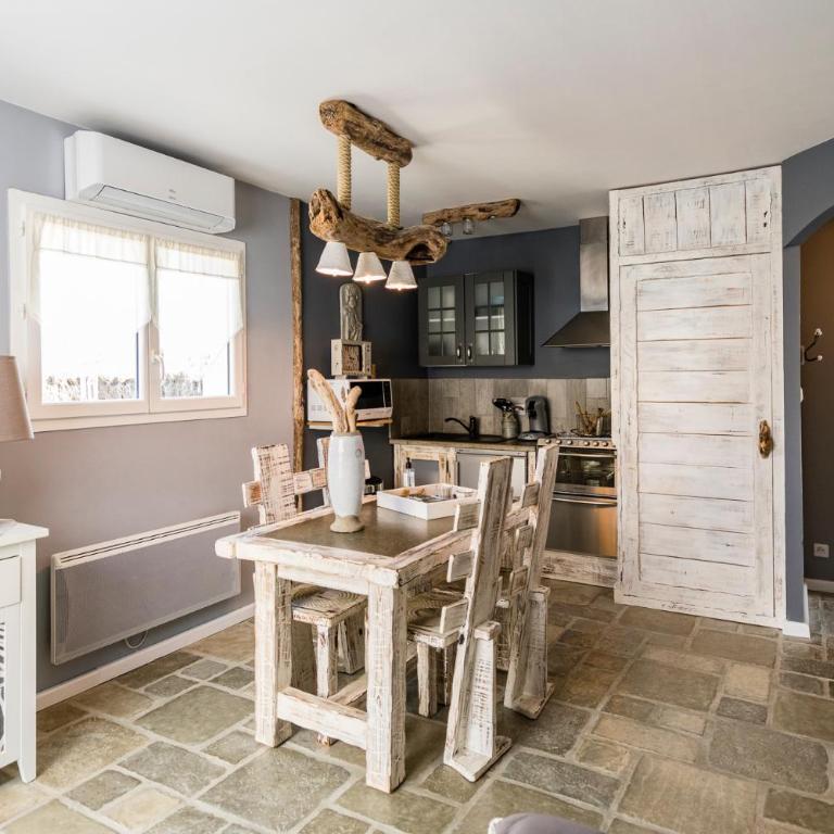 Les Cottages du Bassin d'Arcachon -Proche Parc Ornithologique-Dune du Pilat- Clim- Parking privé - Appartement 1 Chambre - 3