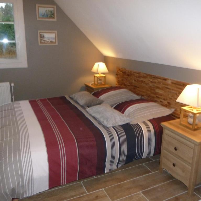 Résidence Honfleuraise - Chambre Double avec Salle de Bains Privative - 4