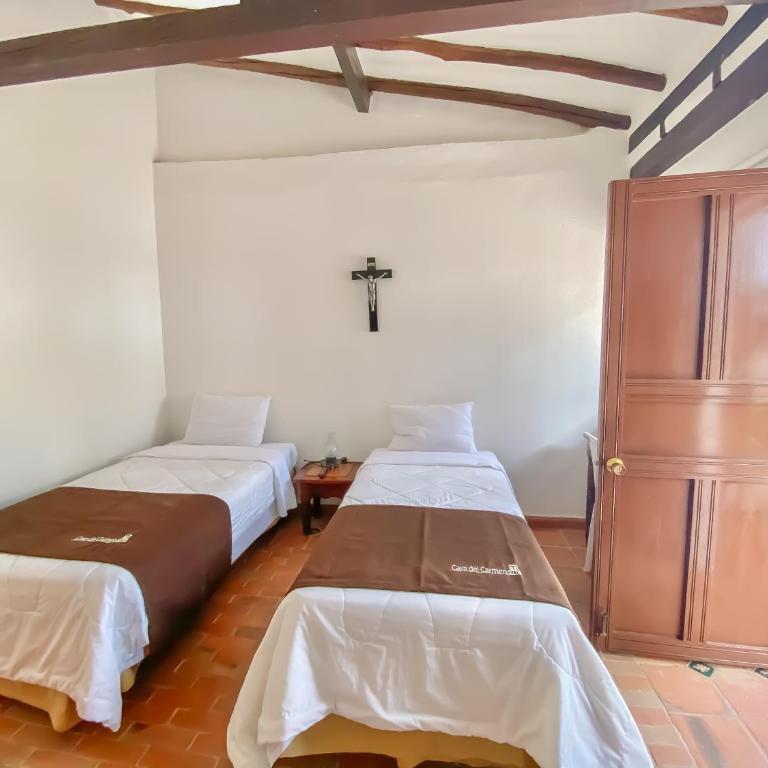 Casa del Carmen - Villa de Leyva - Budget Double Room - 11