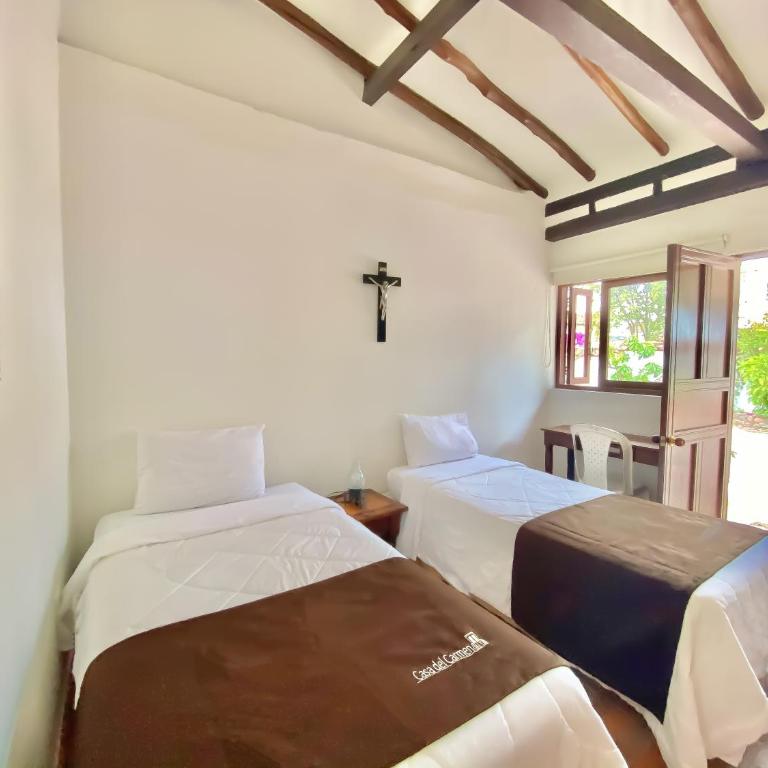Casa del Carmen - Villa de Leyva - Budget Double Room - 12