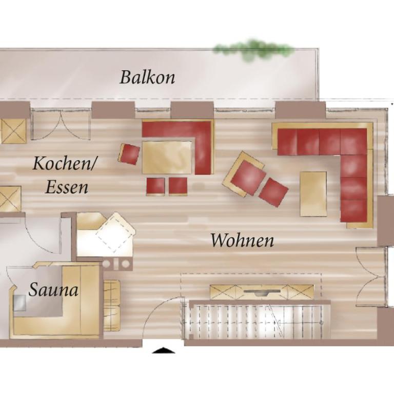 Ferienwohnungen im Rosengarten inkl. Chiemgaukarte - Apartment mit 2 Schlafzimmern - 17