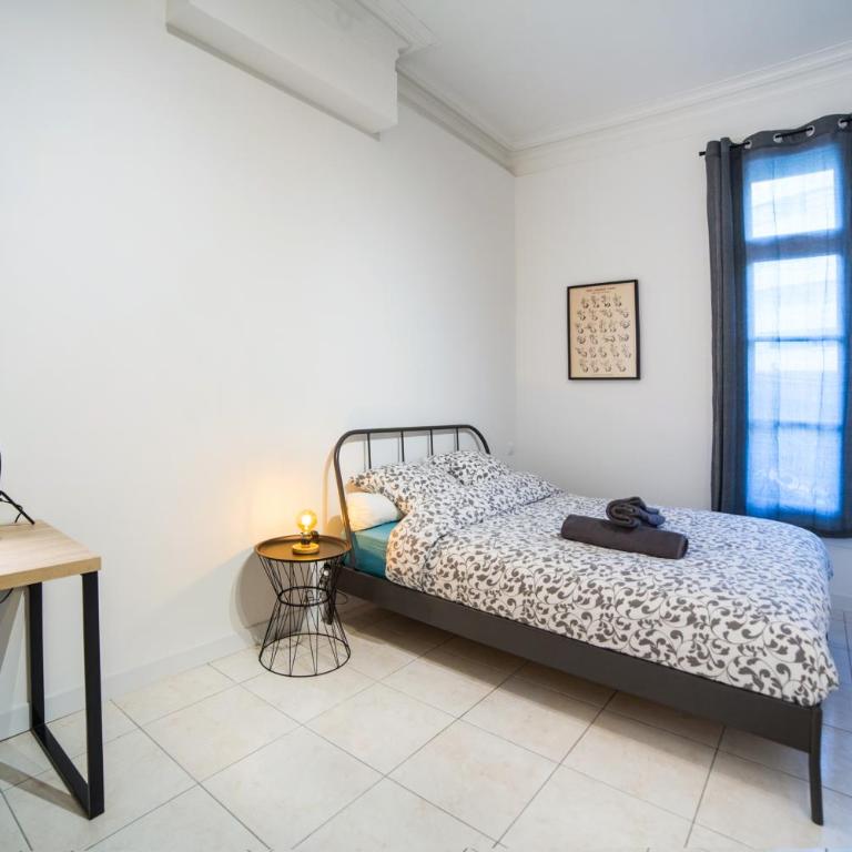 LGC Habitat- private room- Gare Saint-Roch - Camera Matrimoniale con Bagno in Comune - 3