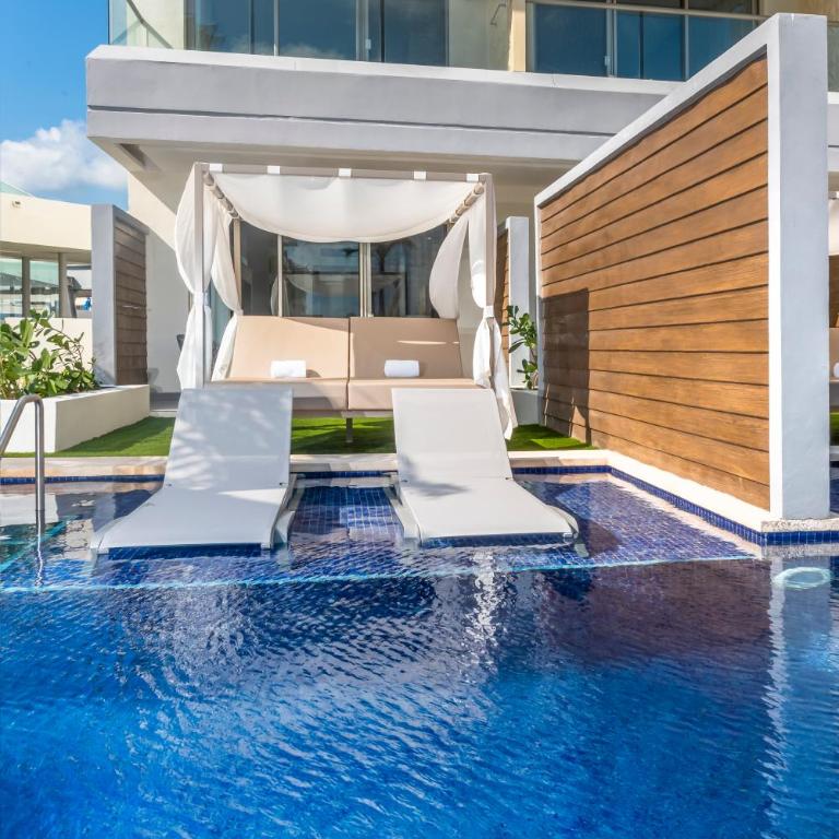 Planet Hollywood Cancun Adult Scene by Royalton, An Autograph Collection All-Inclusive Resort - Adults Only - Junior Suite Swim Out - 2