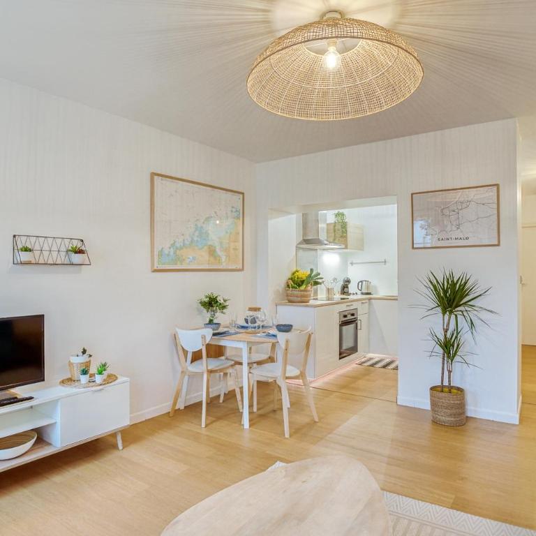 Le Bel-Air - Plage à 700 m - St Malo - Appartement 1 Chambre - 7