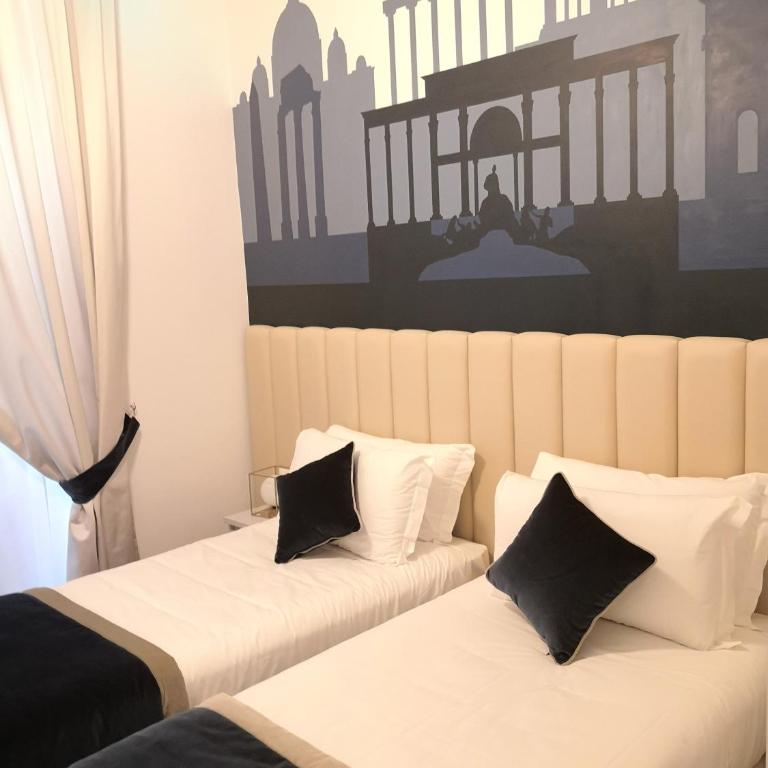 Frattina FF italian suites - Camera Deluxe Doppia con Letti Singoli - 1