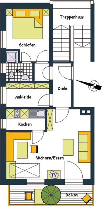 Ferienhaus Heimhof - Superior Apartment mit 1 Schlafzimmer und Bergblick - 1