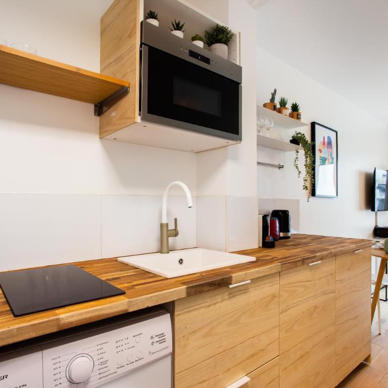 Amazing studio 2P - Buttes Chaumont - Studio - 6