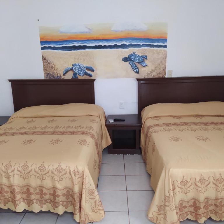 Hotel Lulu - Habitación Doble - 2 camas - 1