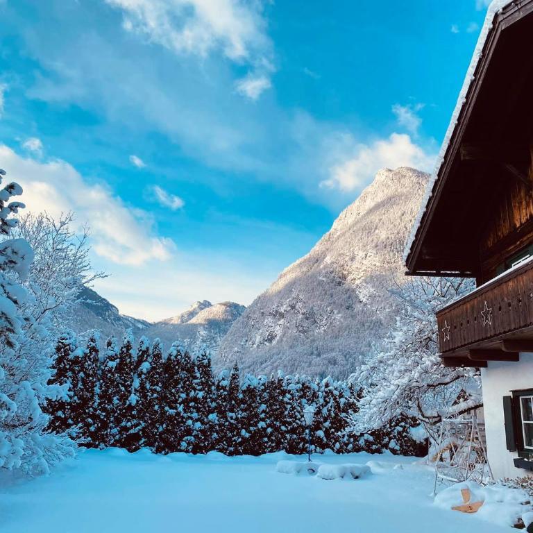 Forest Chalet, all famous ski areas around us, 15 min to city of salzburg, mountainview, panorama sauna, bath whirlpool, fire pit in garden up to 10 p - Haus mit 4 Schlafzimmern - 62