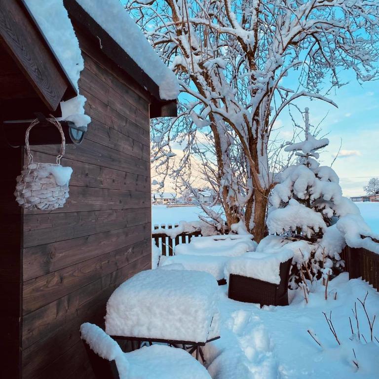 Forest Chalet, all famous ski areas around us, 15 min to city of salzburg, mountainview, panorama sauna, bath whirlpool, fire pit in garden up to 10 p - Haus mit 4 Schlafzimmern - 82