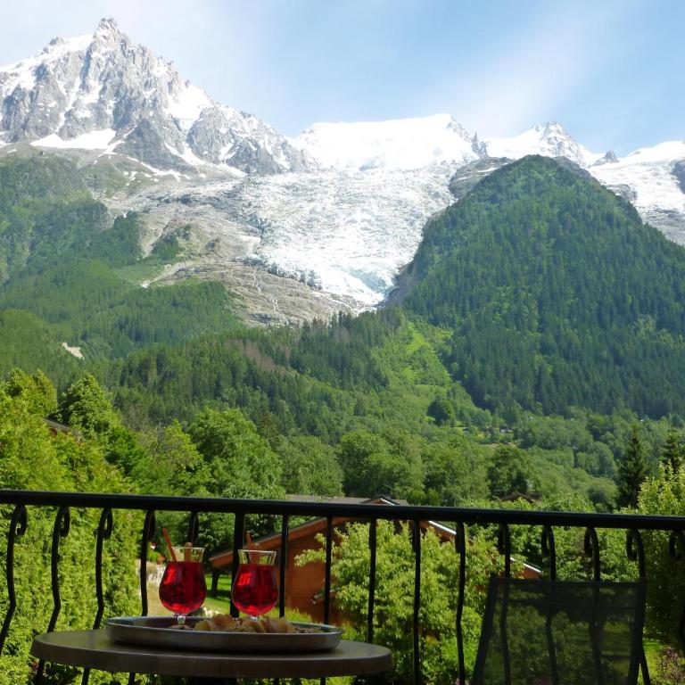 Aiguille du Midi - Hôtel & Restaurant - Chambre Familiale avec Balcon - 5