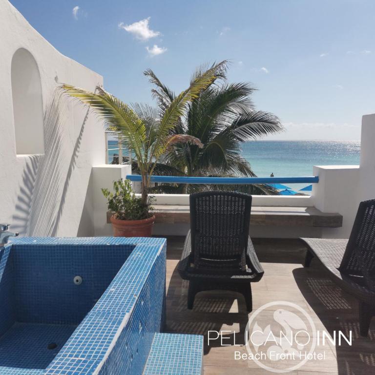 Pelicano Inn Playa del Carmen - Beachfront Hotel - Suite with Sea View - 2