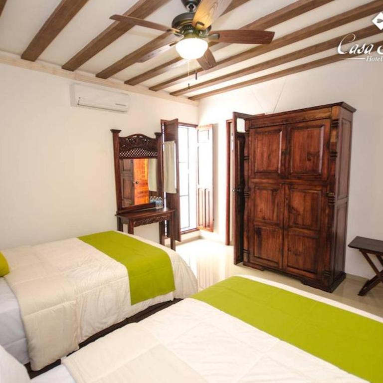 Casa San Roque Valladolid - Habitación Doble - 2 camas dobles - 4