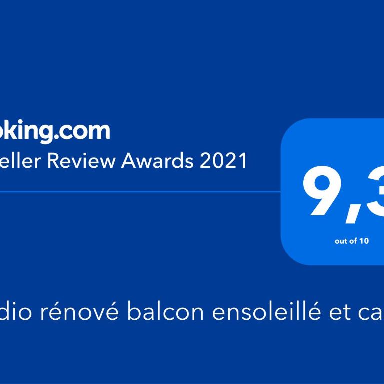 Studio rénové balcon ensoleillé et calme - Studio - 4