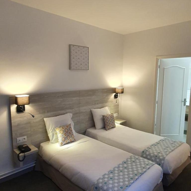 Hôtel L'Alsace Gare-Sncf - Chambre Lits Jumeaux - 1