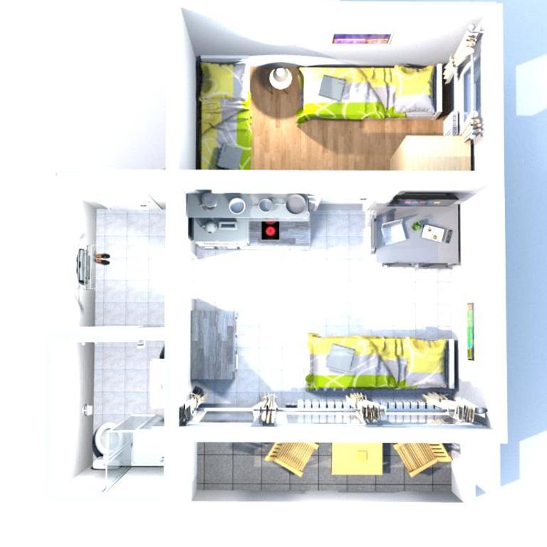 Apartments CITY Stadion - Apartment mit 2 Schlafzimmern - 3