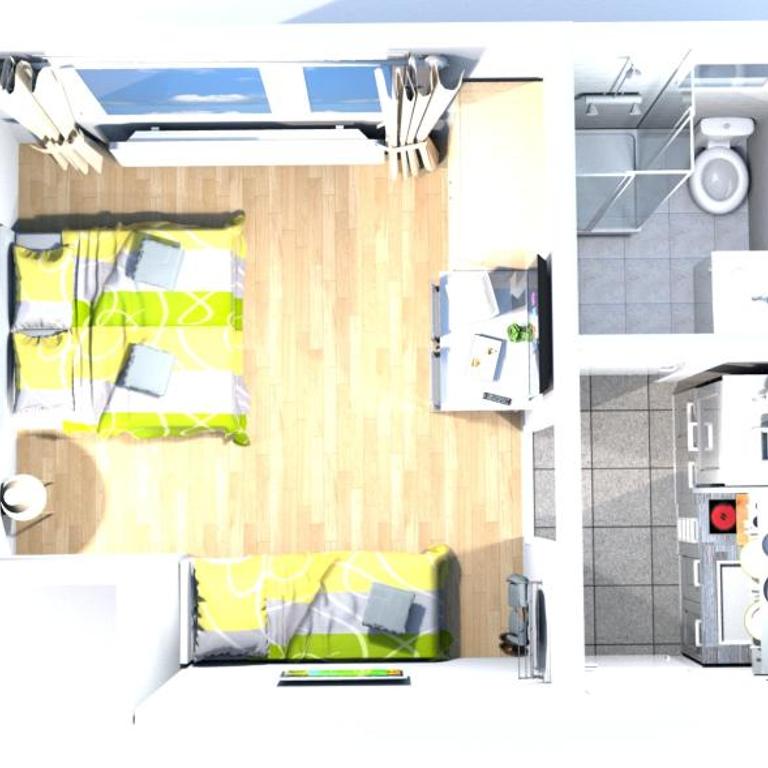 Apartments CITY Stadion - Budget Studio-Apartment - 2