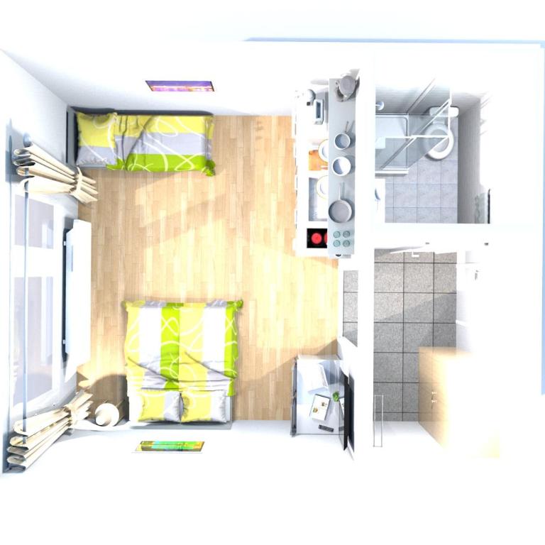 Apartments CITY Stadion - Studio-Apartment - 3