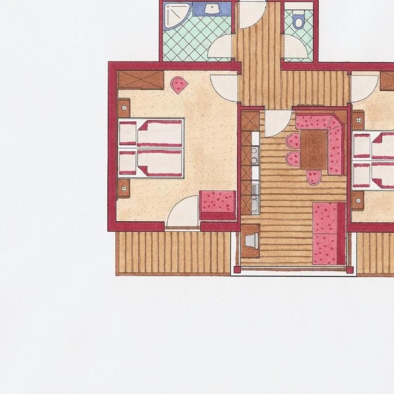 Hotel Breitlehenalm - Apartment mit 2 Schlafzimmern - 1