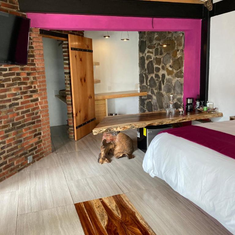 Casa Acento - Habitación Doble Deluxe con vistas al lago - 1 o 2 camas - 4