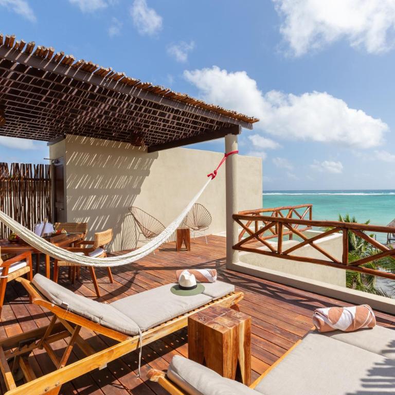 Mereva Tulum - Suite sur le Toit - Côté Plage - 9