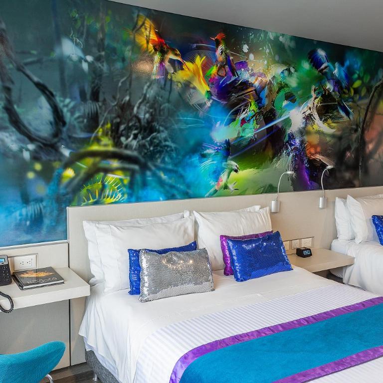 Hotel Black Tower Premium - Habitación con 2 camas grandes - 7