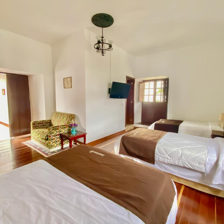 Casa del Carmen - Villa de Leyva - Habitación Cuádruple Clásica - 4