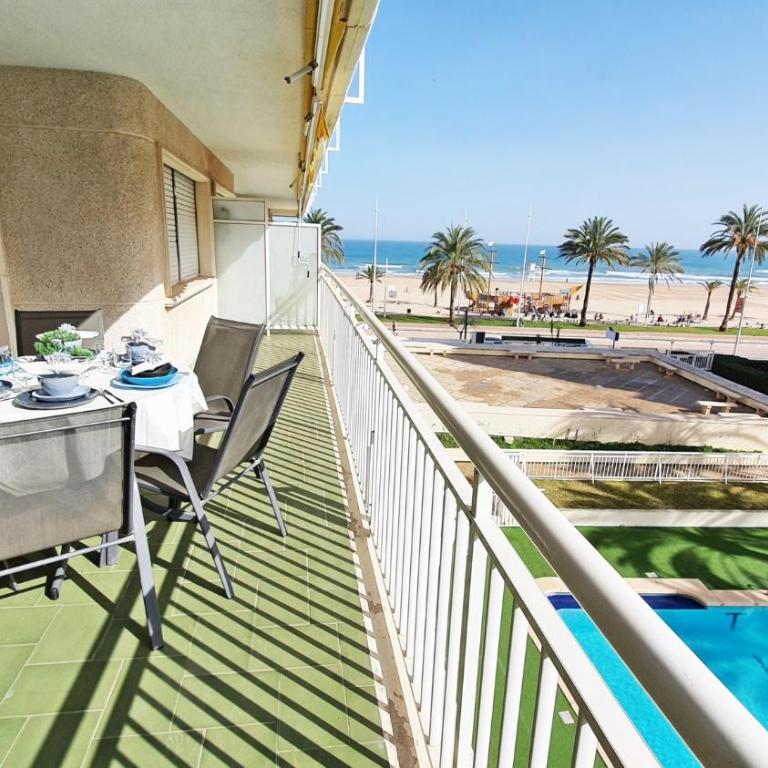 AGUAMARINA GANDIA - Primera línea de Playa - Apartamento de 3 dormitorios - 16