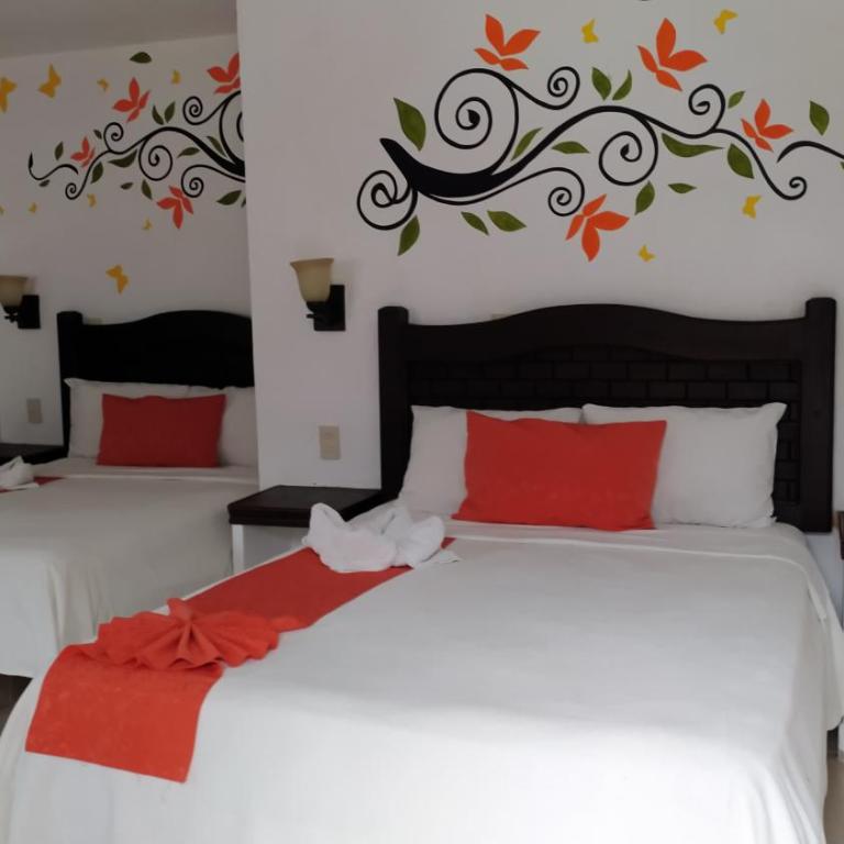 Hotel Posada Las Casas - Double Room with Two Double Beds - 1