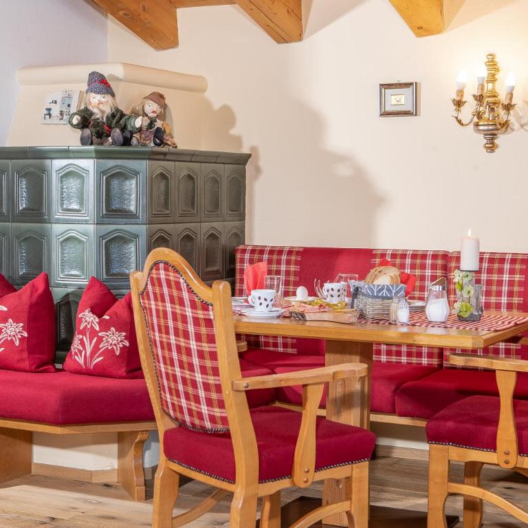 Appartement Frühstückspension Landhaus Karwendel - Apartment mit Blick auf die Berge - 14