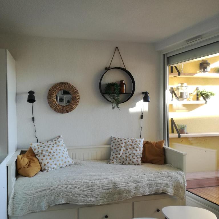 Bel appt T2 4p confortable avec vue mer imprenable - Appartement - Vue sur Mer - 12