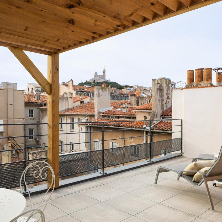 Appart hôtel Maison Montgrand-Vieux Port - Appartement en Duplex avec Terrasse (2-6 Adultes) - 1