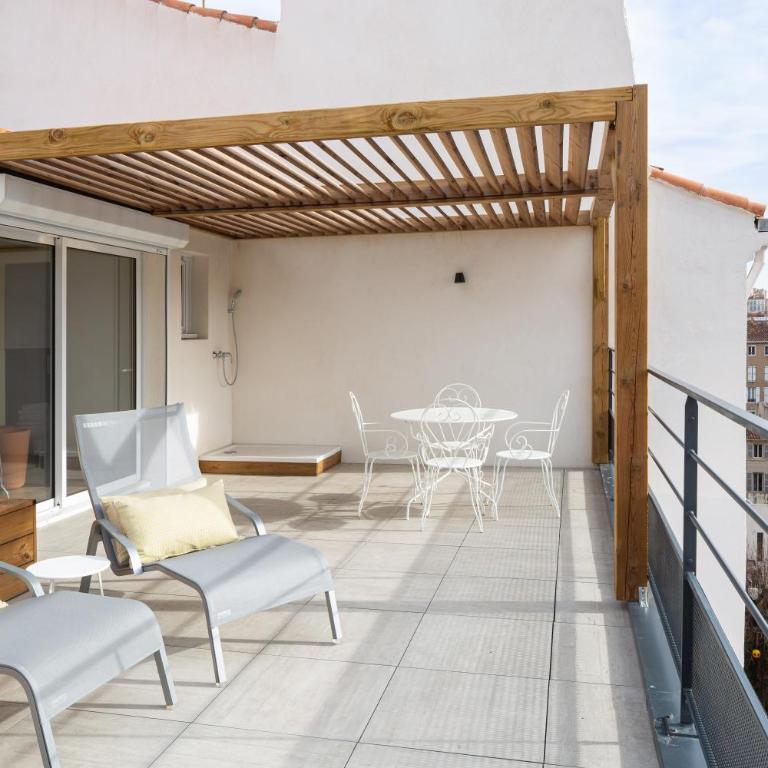 Appart hôtel Maison Montgrand-Vieux Port - Appartement en Duplex avec Terrasse (2-6 Adultes) - 5