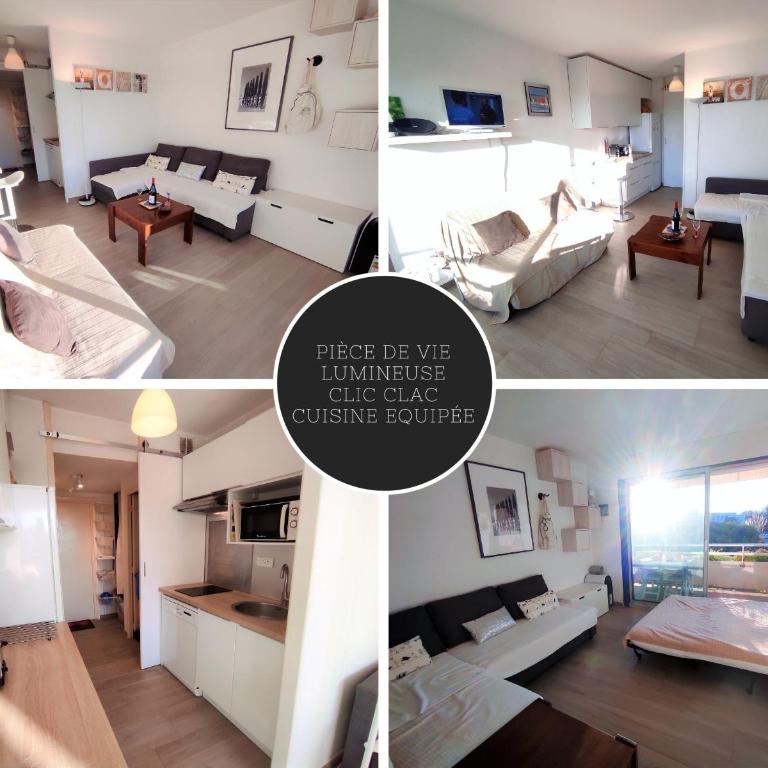 ꔣᨐ La mer au bout du jardin - Parking privé - Wifi ᨐꔣ - Studio mit Meerblick - 3