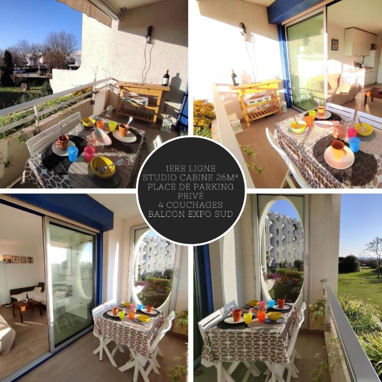 ꔣᨐ La mer au bout du jardin - Parking privé - Wifi ᨐꔣ - Studio mit Meerblick - 2