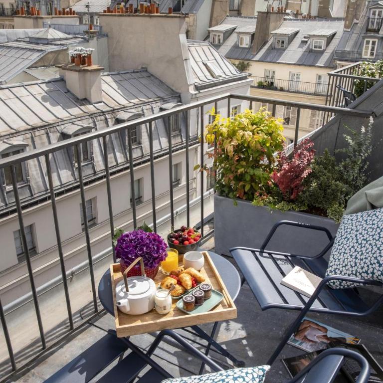 Les Matins de Paris & Spa - Chambre Deluxe avec Terrasse et Accès au Spa - 2