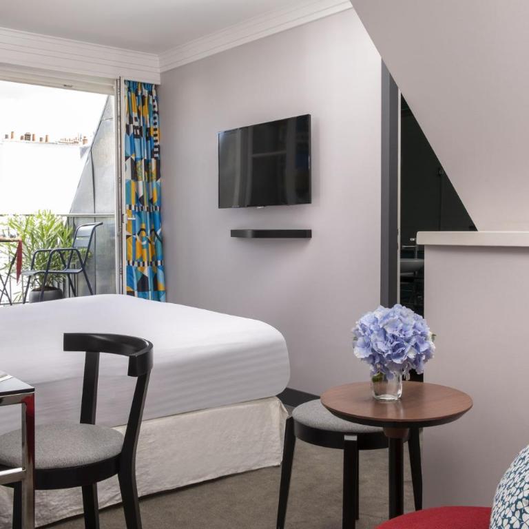 Les Matins de Paris & Spa - Chambre Deluxe avec Terrasse et Accès au Spa - 4