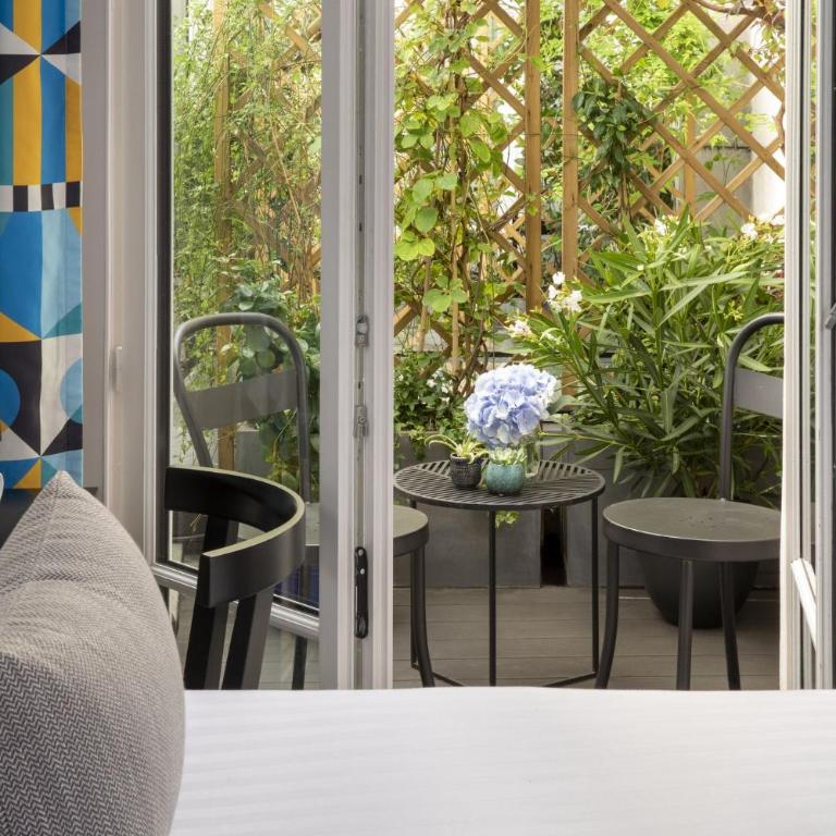 Les Matins de Paris & Spa - Chambre Supérieure avec Terrasse - Accès au Spa - 4