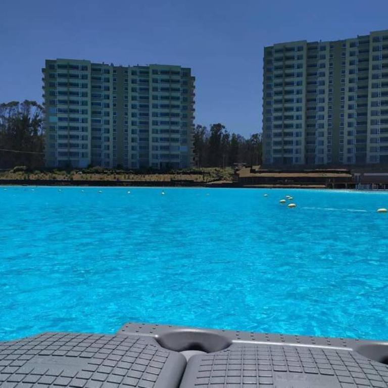 Hermoso depto en Las Cruces con laguna artificial - Apartamento de 2 dormitorios - 19