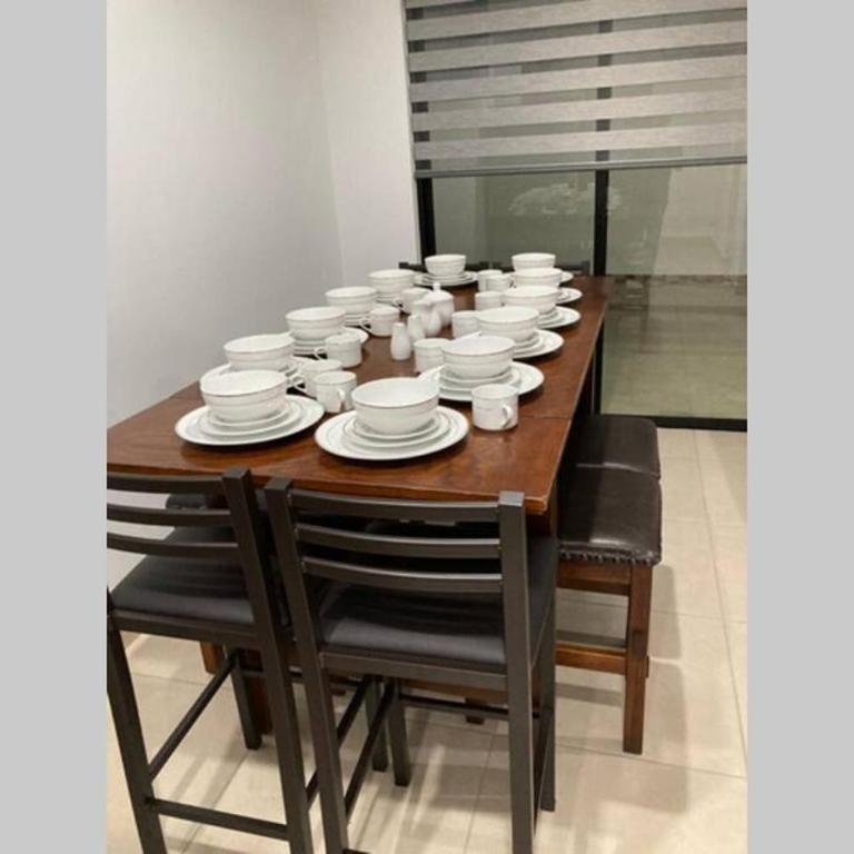 Preciosa Enjoyable Casa 12 Personas Alberca Playa Coto 24H - Three-Bedroom House - 13