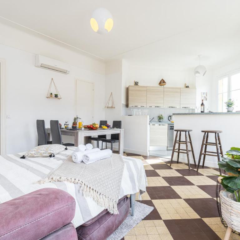 FEEL HOME - DE GAULLE - Villefranche-sur-Mer - Appartement avec Terrasse - 32