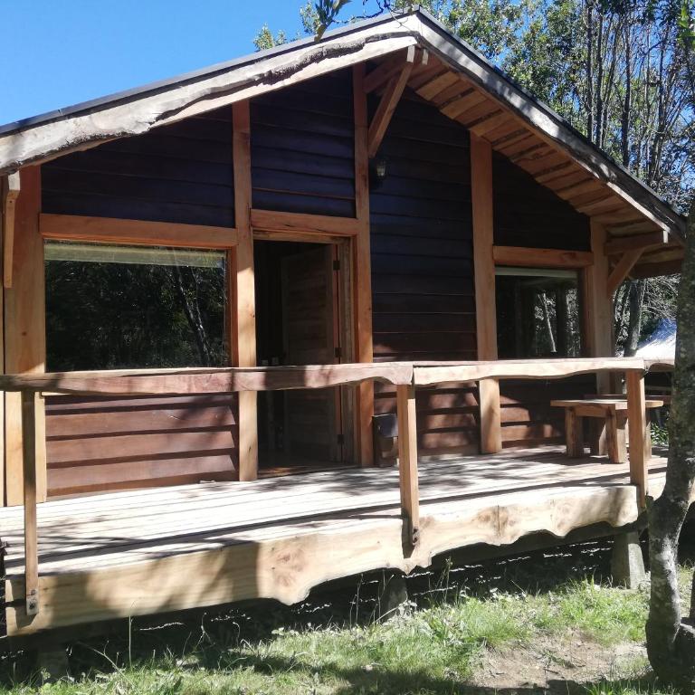 Cabañas Rústicas Pucón Río Trancura - Two-Bedroom Chalet - 17