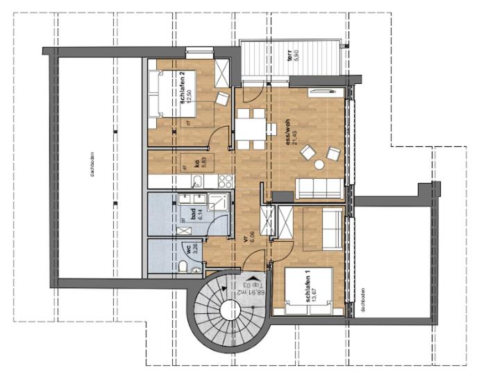 Alpenblick Apartments Montafon by A-Appartments - Apartamento de 2 dormitorios - 7
