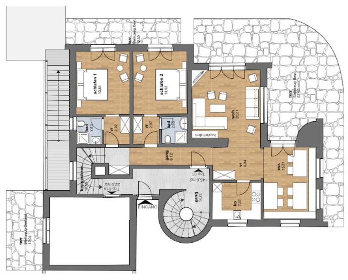 Alpenblick Apartments Montafon by A-Appartments - Apartamento - 2 niveles - 15