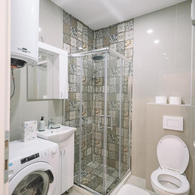 VS Studio Apartmani Banja Koviljača - Deluks Studio sa Bračnim Krevetom (King-size) - 11