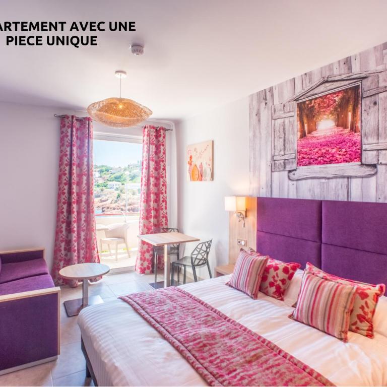 Hôtel et Appart Hôtel Les Flots Bleus - Studio Supérieur - Vue sur Mer - 2