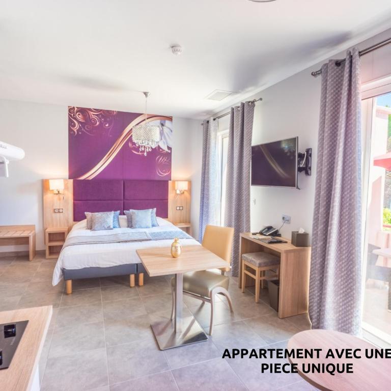 Hôtel et Appart Hôtel Les Flots Bleus - Studio Supérieur - Vue sur Mer - 2
