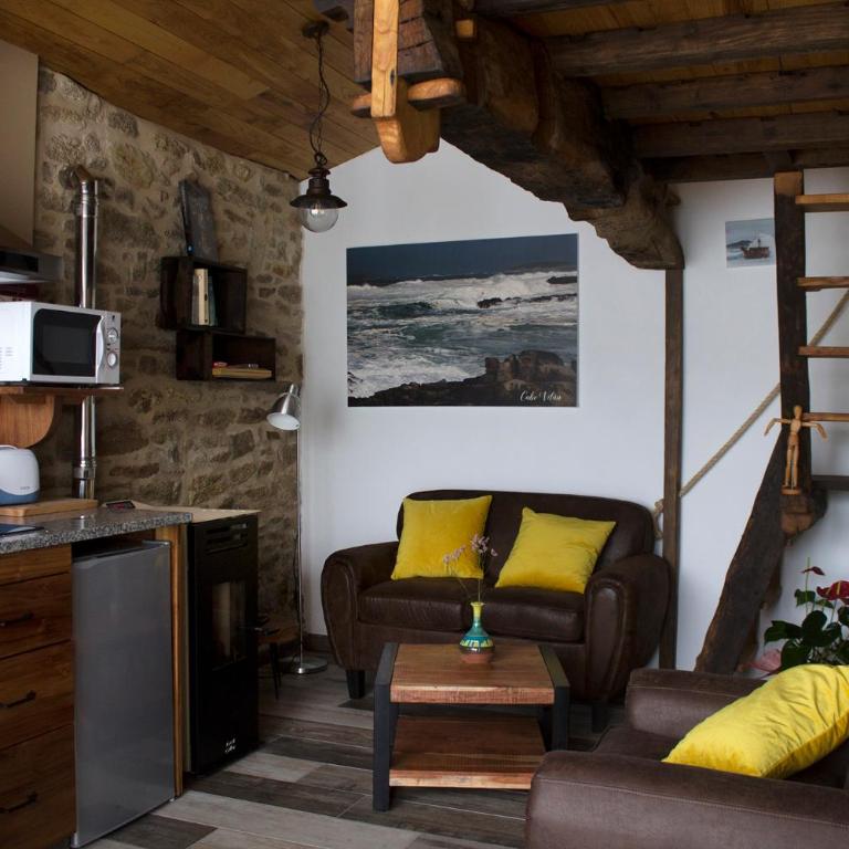 Casita vacacional 5 rutas en el rural Costa Da Morte - Apartamento de 1 dormitorio - 21