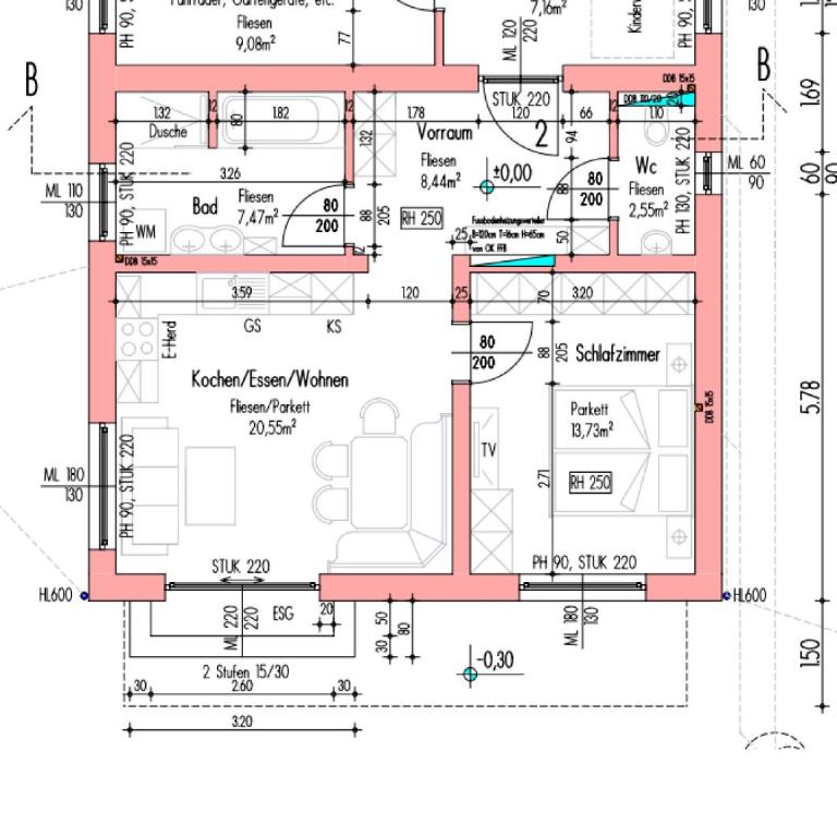 Apartment Hirz - Apartment mit 1 Schlafzimmer - 3